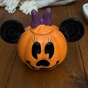 Minnie Mouse Jack O Lantern Candle Votive
